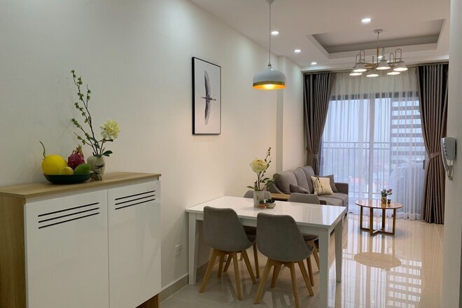 Cho Thuê Căn Hộ The Sun Avenue 1PN + 1 - 56m2 Giá 14 triệu/tháng Đầy đủ nội thất đẹp