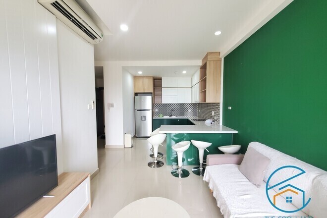 Cho Thuê 2 Phòng Ngủ - 2WC The Sun Avenue Đầy Đủ Nội Thất Giá 17,5 Triệu