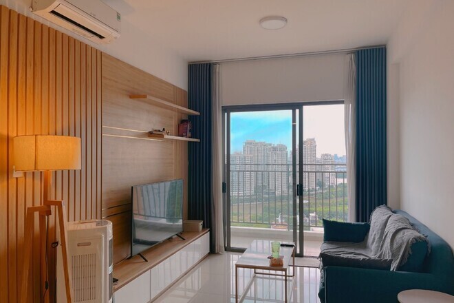 Cho Thuê Căn Hộ 2 Phòng Ngủ The Sun Avenue - Full Nội Thất 75m2 View Sông Sài Gòn