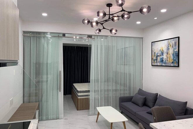 Cho Thuê Chung Cư The Sun Avenue 1 Phòng Ngủ 13 Triệu Bao Phí, 37m2 - Ngăn Phòng Ngủ Riêng