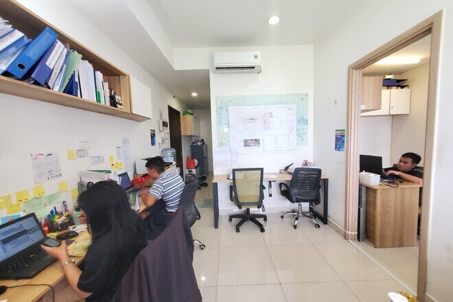 Cho Thuê Văn Phòng The Sun Avenue Có Sẵn Bàn Ghế 10 Triệu 37m2 Phòng Họp Riêng