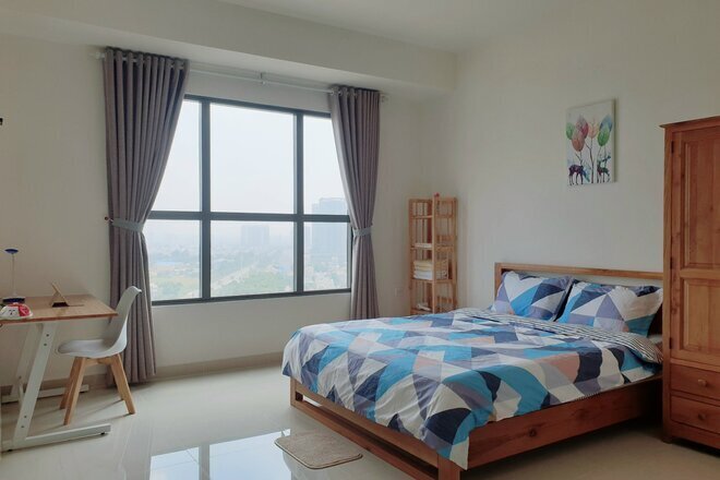 Cho Thuê Studio Full Nội Thất 31m2 Giá 11 Triệu Bao Phí Tầng Cao