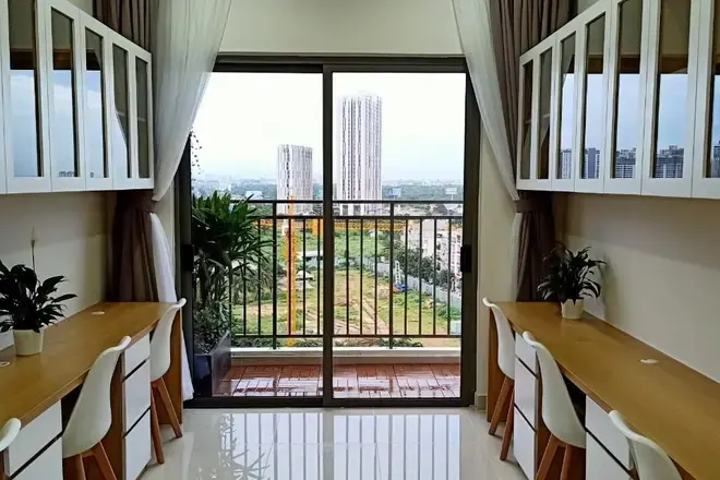 Bán Officetel The Sun Avenue 3,9 Tỷ – 51m2 - Thiết Kế Sẵn Bàn Ghế