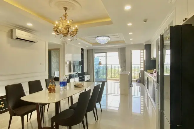 Cho Thuê Căn Hộ The Sun Avenue Giá 22 Triệu - Diện tích lớn 109m2 Full Nội Thất Đẹp