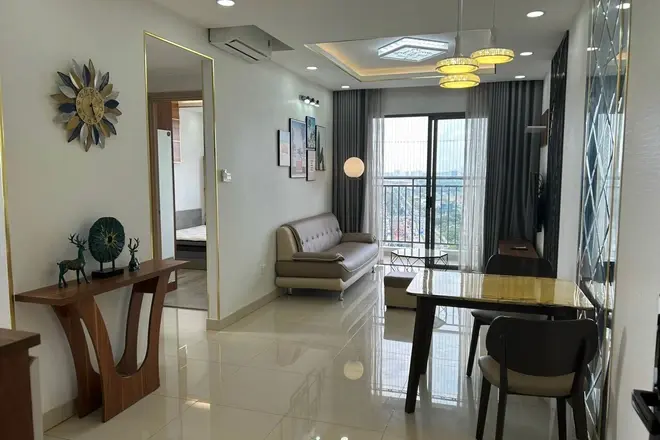 Cho Thuê Căn Hộ The Sun Avenue Giá 15 Triệu - 51m2 Full Nội Thất Cao Cấp, Nhà Mới