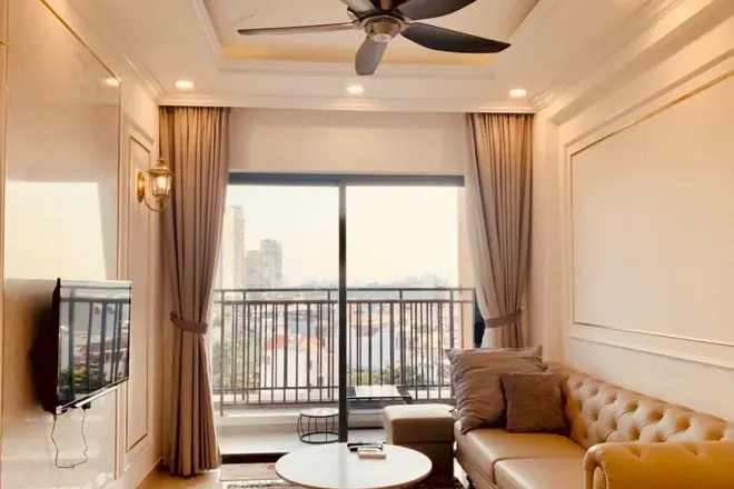 The Sun Avenue Cho thuê Căn Hộ 2 Phòng Ngủ 16,5 Triệu 75m2 Full Nội Thất Đẹp