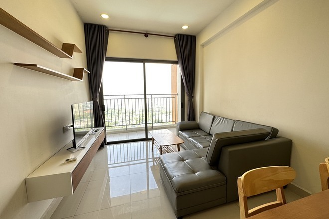 Cho thuê The Sun Avenue Căn Hộ 2 Phòng Ngủ - 2WC 73m2 Giá 17 Triệu Tầng Cao View LM81