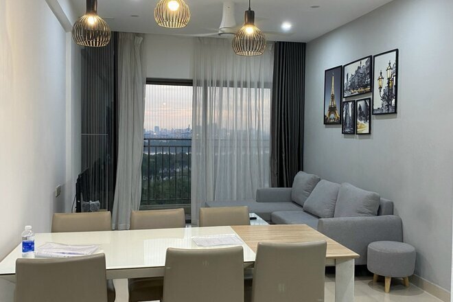 The Sun Avenue Cho Thuê Căn Hộ 96m2 View Sông Thoáng Mát Đầy Đủ Nội Thất Giá Chỉ 19tr