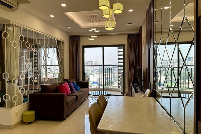 Cho Thuê Căn Hộ 2PN+1 Phòng nhỏ Full Nội Thất Cáo Cấp Giá 20 tr/tháng