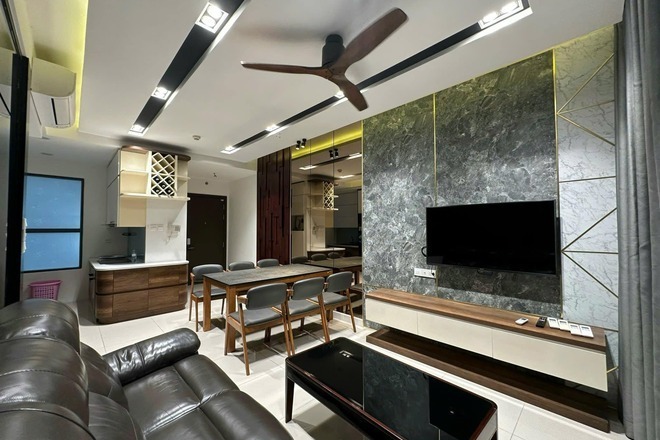 Cho Thuê Căn Góc 3 Phòng Ngủ The Sun Avenue Giá 22Triệu - 86m2