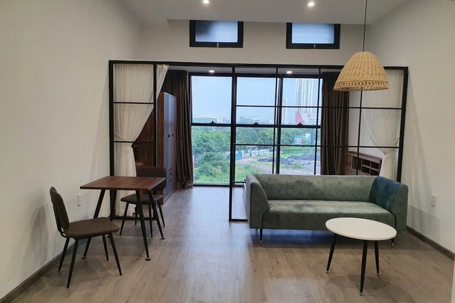 Studio Có Đủ Nội Thất Cho Thuê The Sun Avenue