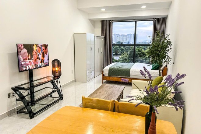 The Sun Avenue Cho Thuê Căn Studio Nội Thất Cực Đẹp - 35m2, Giá 11 Triệu/ Tháng