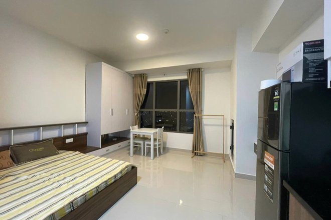 Cho Thuê Studio Full Nội Thất 31m2 Giá 12Triệu Tầng Cao