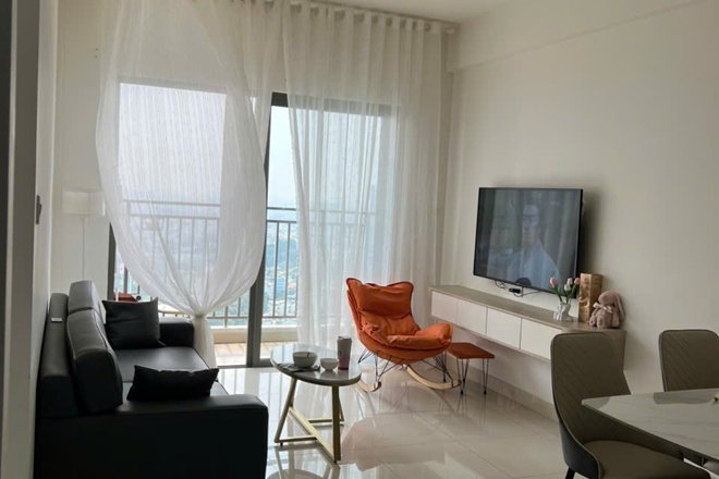 Cho Thuê 3 Phòng Ngủ Chung Cư The Sun Avenue Giá 21 Triệu