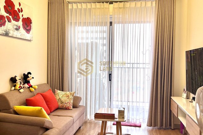 Căn Hộ 2 Phòng Ngủ, 56m2 Cần Cho Thuê The Sun Avenue