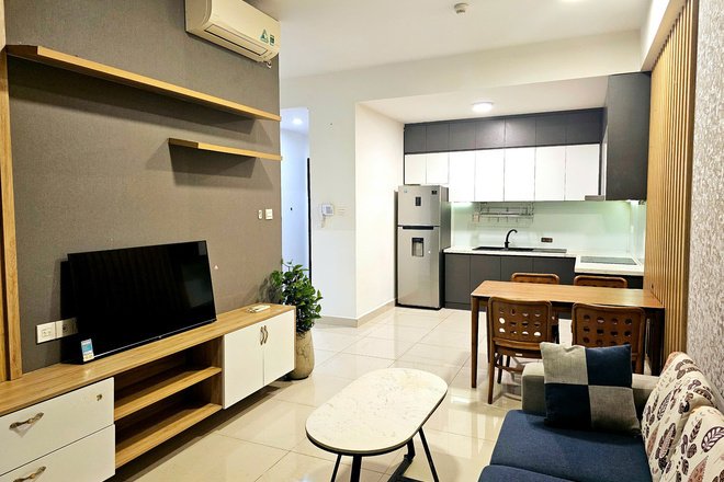 Căn Hộ 2 Phòng Ngủ Có Nội Thất View Sông Cần Bán - The Sun Avenue