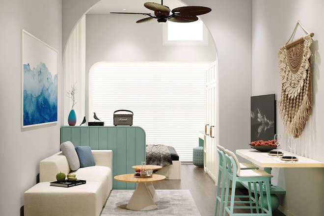 Căn Hộ Studio Đẹp Cần Bán - The Sun Avenue Giá Chỉ 3 tỷ Bao Thuế, Phí