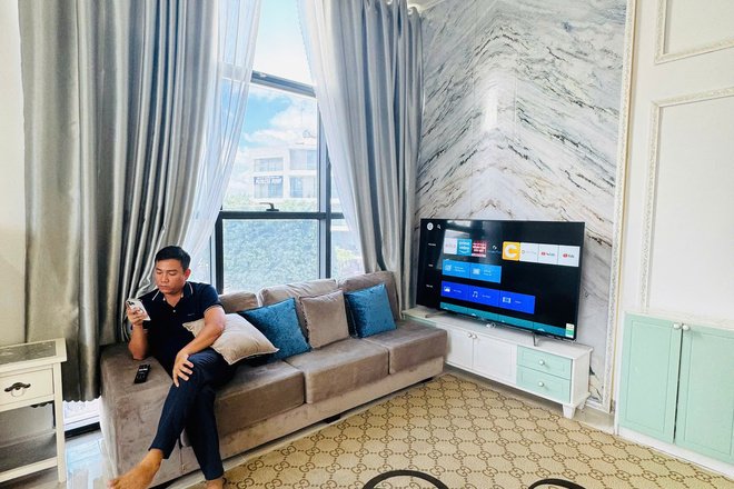 Bán Căn Officetel 2 Phòng Ngủ The Sun Avenue Giá 3,550 Tỷ - 45m2 Nội Thất Đầy Đủ