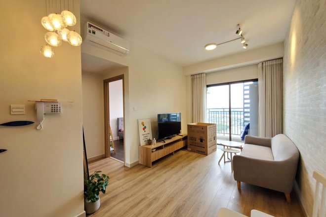 Cho Thuê Chung Cư The Sun Avenue 14 Triệu, 55m2 - Đầy Đủ Nội Thất