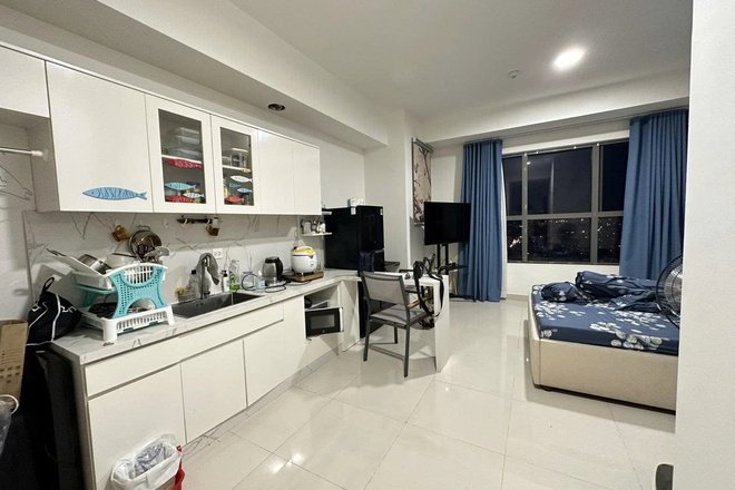 Cho Thuê Căn Hộ Studio Chung Cư The Sun Avenue - 31m2 Nhà Thiết Kế Đẩy Đủ Nội Thất Ở