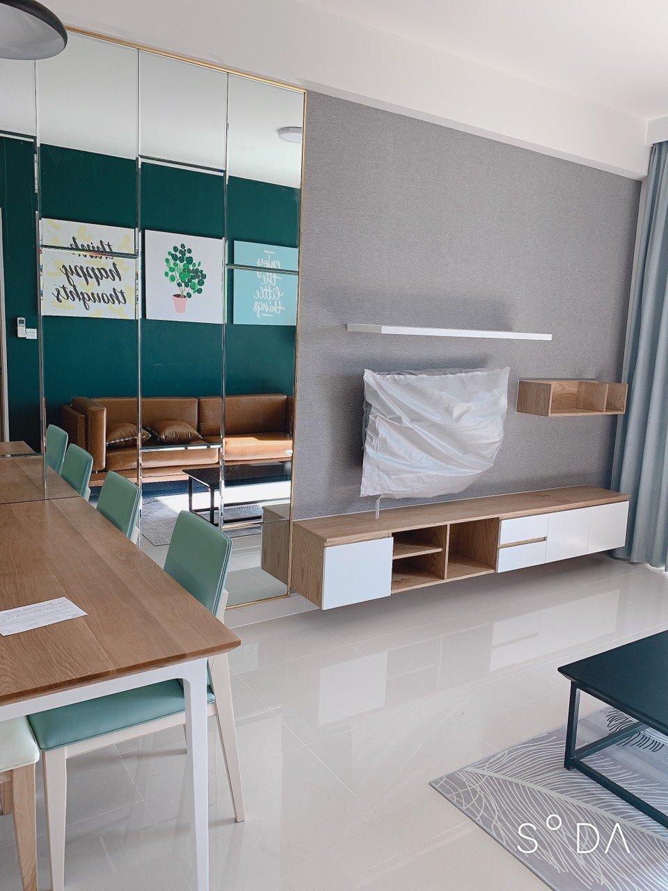 Cho Thuê Căn Hộ The Sun Avenue 22 Triệu 89m2 View Landmark 81 Full Nội Thất