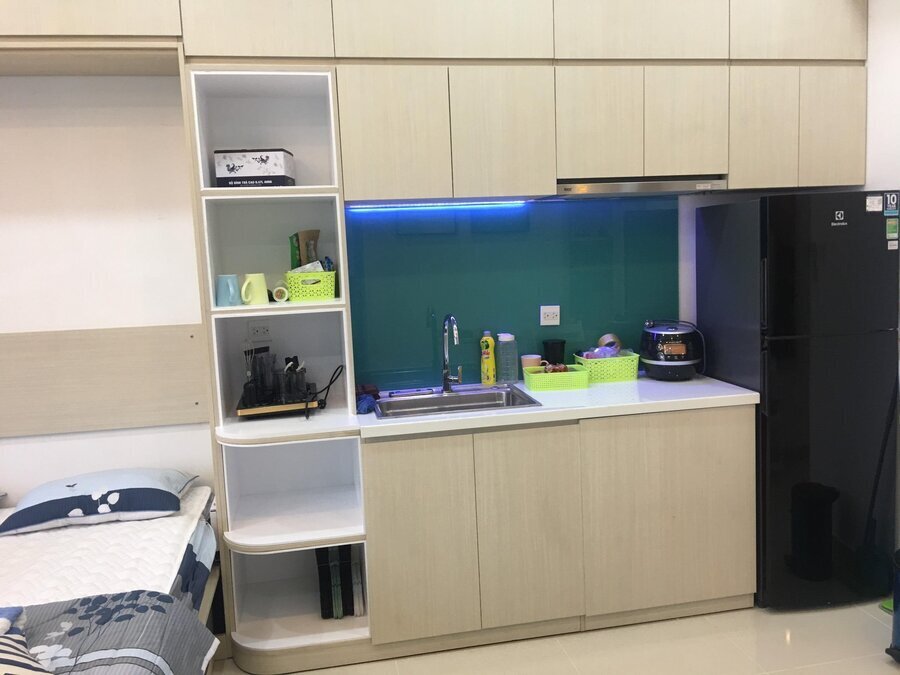 The Sun Avenue Cho Thuê Studio Giá Siêu Thiện Chí 11Triệu Đồ Dùng Đầy Đủ