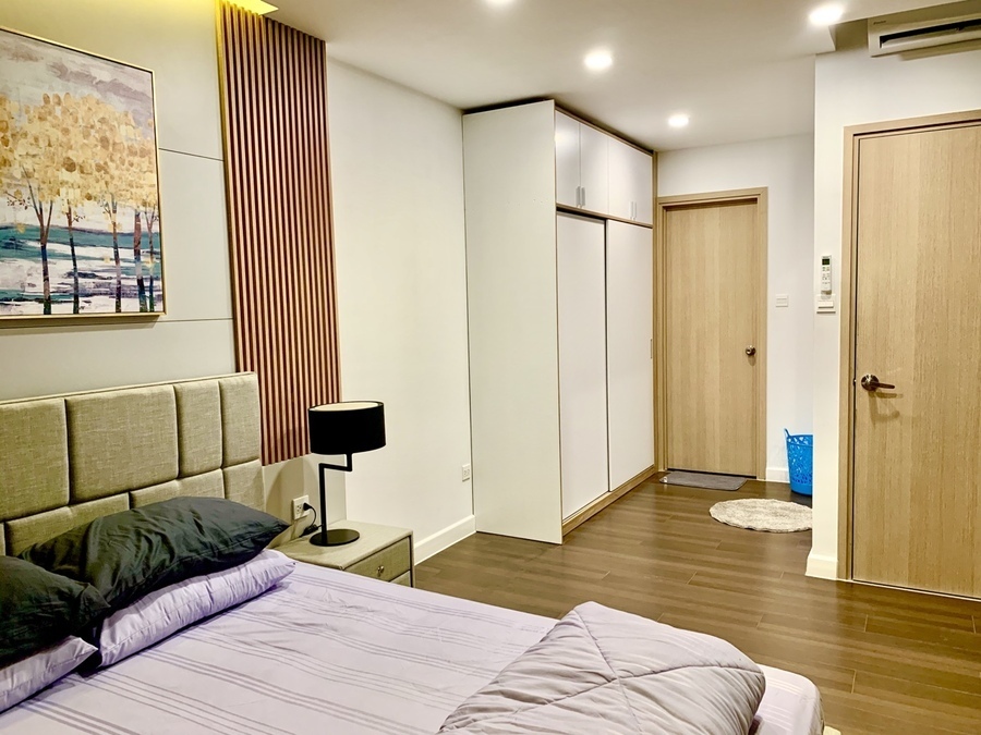 The Sun Avenue Cho Thuê 2PN 75m2 17Triệu Nội Thất Bao Đẹp View Sông Mát