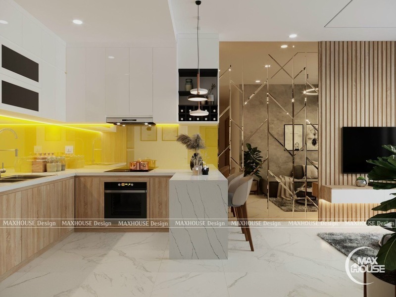 Cho thuê Căn Hộ 2 Phòng Ngủ The Sun Avenue - Nội Thất Đầy Đủ