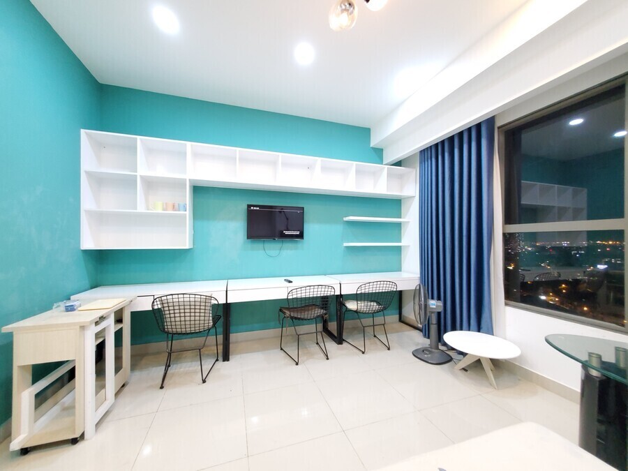 The Sun Avenue Cho Thuê Studio Giá Siêu Thiện Chí 11Triệu Đồ Dùng Đầy Đủ