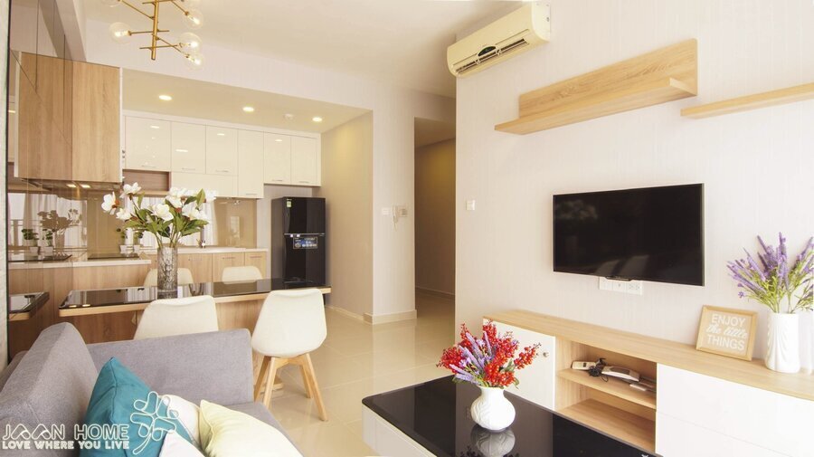 Chung Cư The Sun Avenue Cho Thuê Căn 2 Phòng Ngủ View Tây Nam 75m2