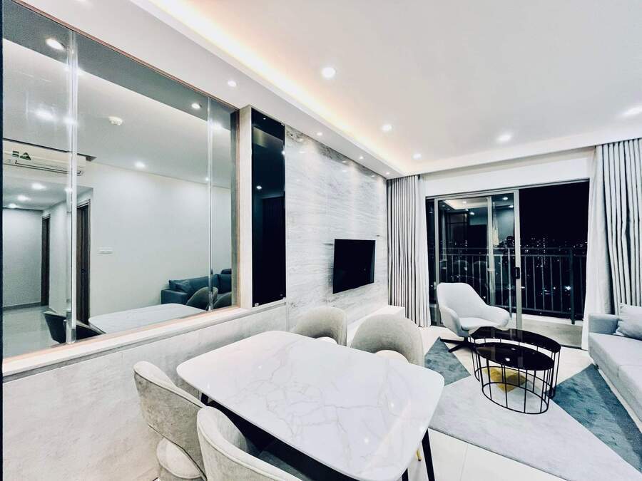 Cho Thuê Căn Hộ The Sun Avenue 3 Phòng Ngủ - 2 WC Nhà Mới Chưa Ai Ở