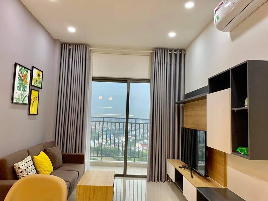 Cho Thuê Căn Hộ The Sun Avenue 2 Phòng Ngủ - 2 WC Giá 17 Triệu Bao Phí View Sông