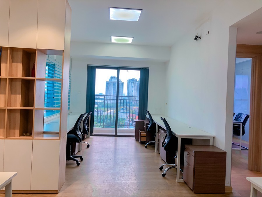 Bán Văn Phòng The Sun Avenue 101m2 Giá 5,7 Tỷ Full Nội Thất Văn Phòng Đẹp