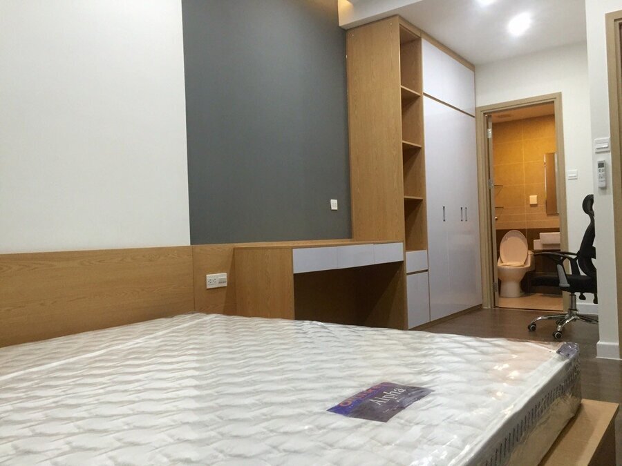 Căn Hộ The Sun Avenue Cho Thuê 2PN - 75m2 Giá 16,5tr Full Nội Thất Đẹp Ban Công Dài