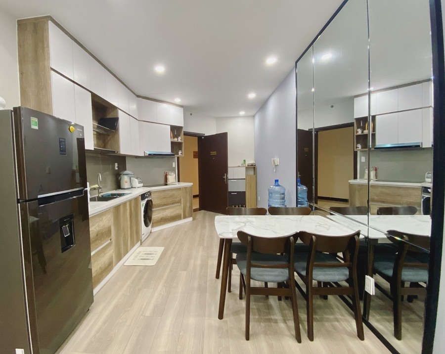 Cho Thuê Căn Hộ 1 Phòng Ngủ - 56m2 Giá 14 Triệu, Đầy Đủ Nội Thất Sang Trọng Trẻ Trung