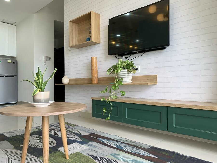 Căn Hộ 2 Phòng Ngủ 75m2 Giá Chỉ 17 Triệu/ Tháng Nội Thất Đẹp Mắt - Cho Thuê The Sun Avenue