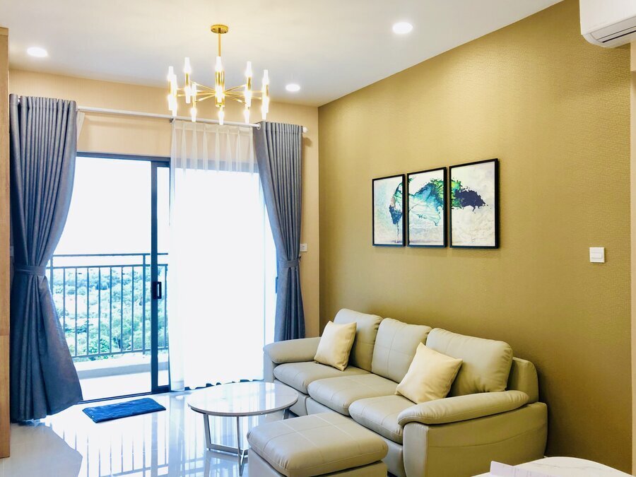 The Sun Avenue Bán Căn Hộ 90m2 View Landmark 81 Nội Thất Full - Ban Công Dài