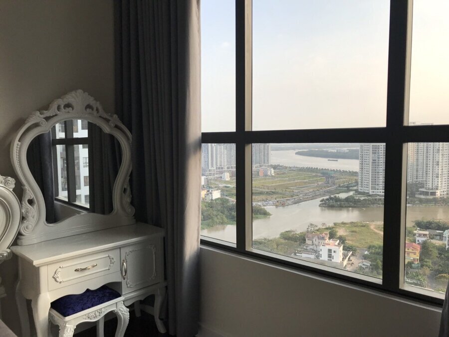 Cho Thuê Căn Hộ The Sun Avenue Giá 24 Triệu - 109m2 - Nội Thất Full Căn Góc