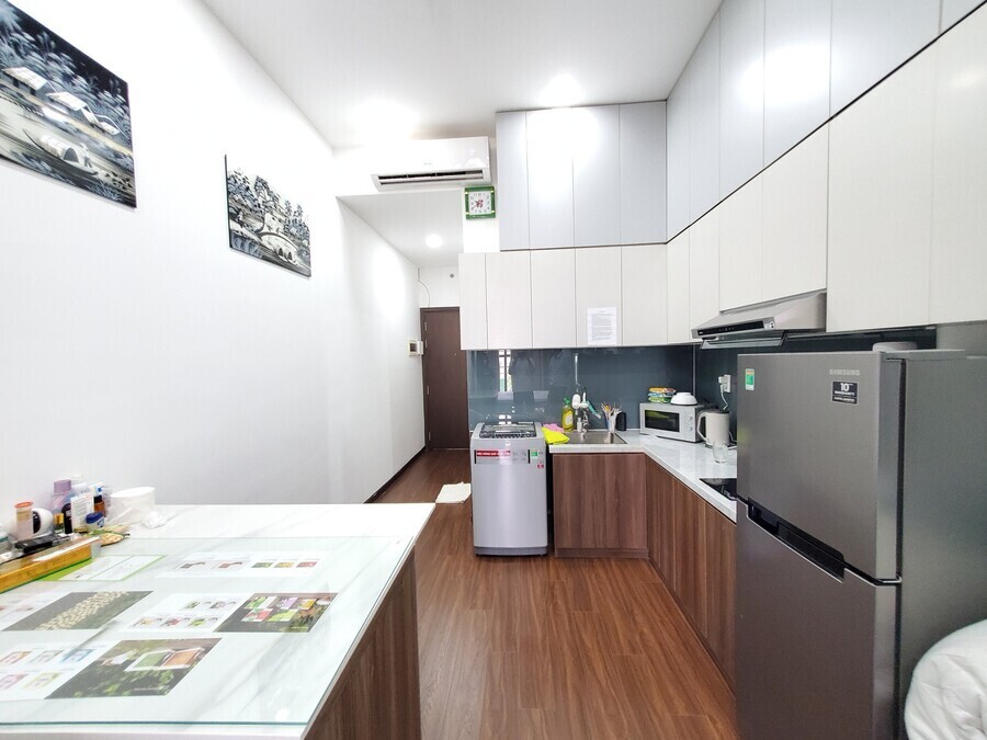 Cho Thuê Căn Hộ Studio 35m2 Giá 10 Triệu Đầy Đủ Nội Thất - Có Ngăn Sẵn Phòng Ngủ Riêng