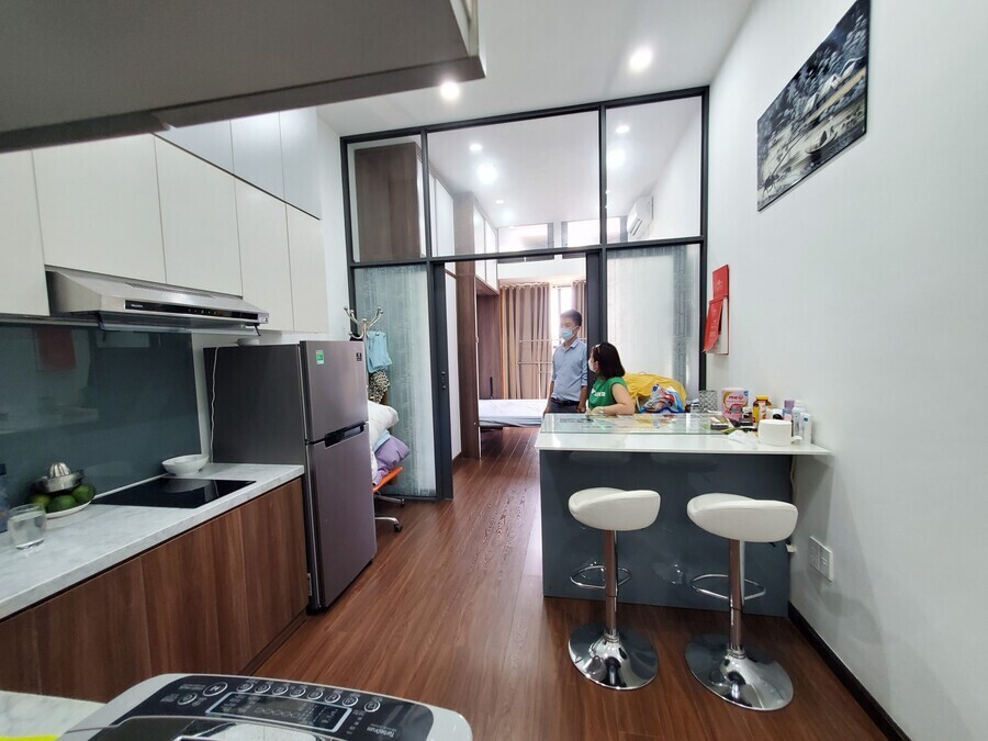 Cho Thuê Căn Hộ Studio 35m2 Giá 10 Triệu Đầy Đủ Nội Thất - Có Ngăn Sẵn Phòng Ngủ Riêng