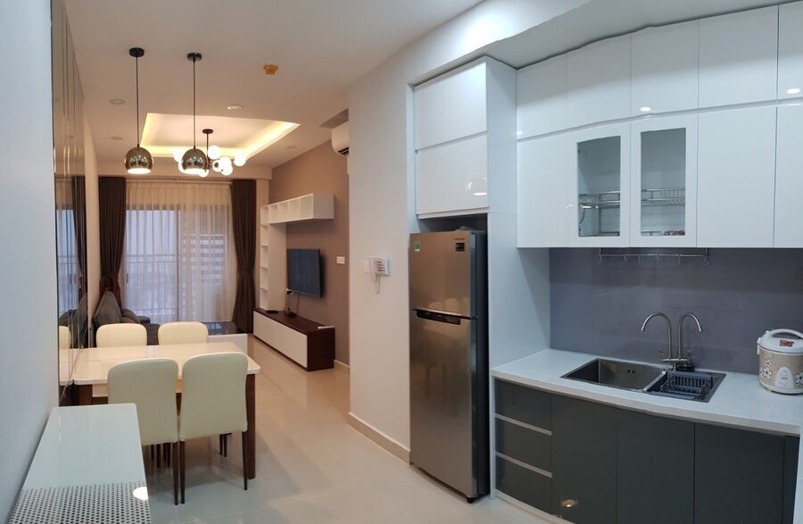 Cho Thuê Căn Hộ The Sun Avenue Giá 14 Triệu 2 Phòng Ngủ Diện Tích 56m2