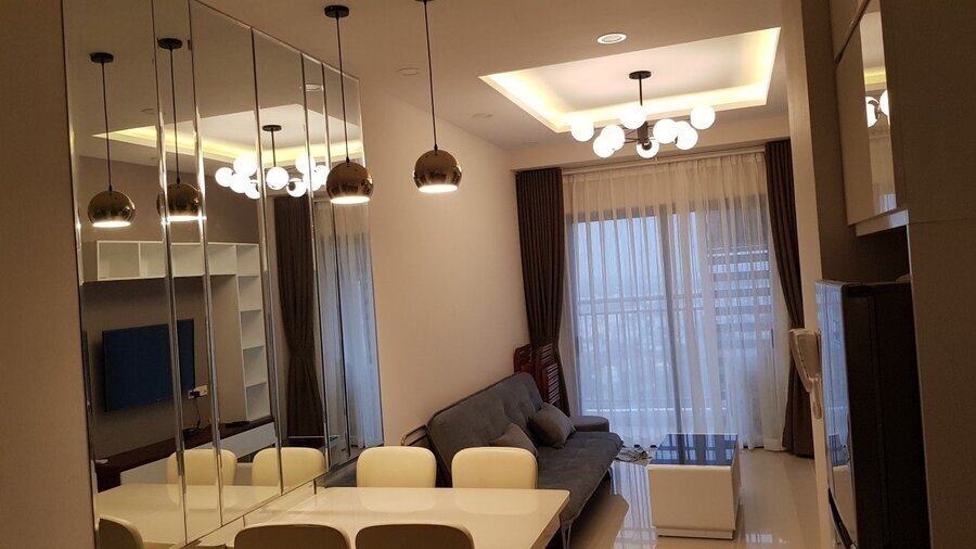 Cho Thuê Căn Hộ The Sun Avenue Giá 14 Triệu 2 Phòng Ngủ Diện Tích 56m2