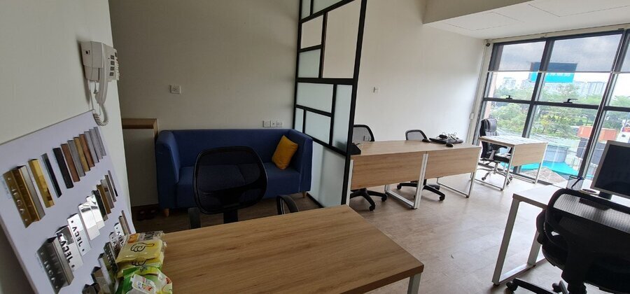 Cho Thuê Văn Phòng The Sun Avenue Giá 10 Triệu Bao Phí 35m2 - Có Sẵn Bàn Ghế