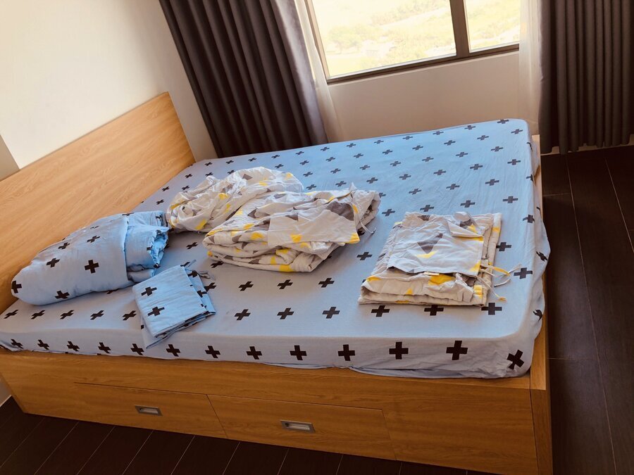 Cho Thuê Chung Cư The Sun Avenue 3 Phòng Ngủ Giá 20tr/tháng - 90m2 View Tầng Cao Thoáng Mát