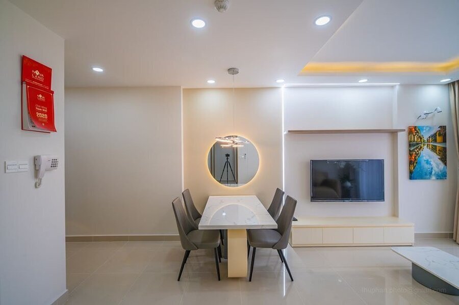 Cho Thuê Chung Cư The Sun Avenue Giá 20 Triệu Diện Tích Rộng 90m2 Nội Thất Đẹp