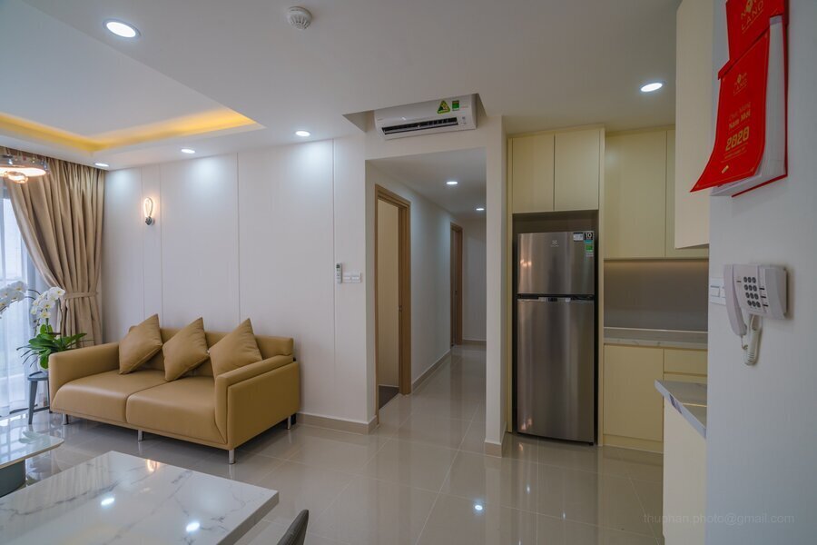 Cho Thuê Chung Cư The Sun Avenue Giá 20 Triệu Diện Tích Rộng 90m2 Nội Thất Đẹp