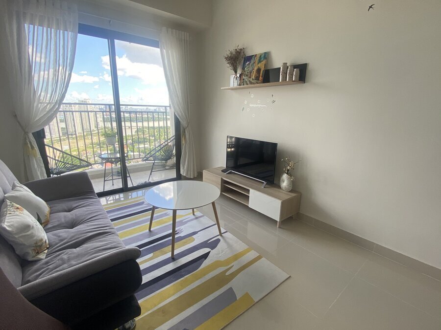 Cho Thuê Chung Cư The Sun Avenue Giá 14 Triệu - 51m2 Tầng Cao View Đẹp