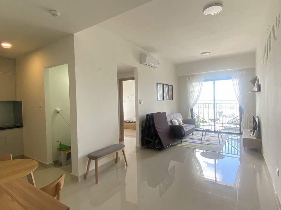 Cho Thuê Chung Cư The Sun Avenue Giá 14 Triệu - 51m2 Tầng Cao View Đẹp