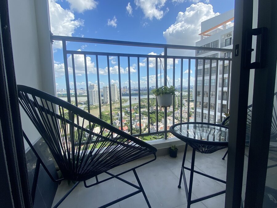 Cho Thuê Chung Cư The Sun Avenue Giá 14 Triệu - 51m2 Tầng Cao View Đẹp