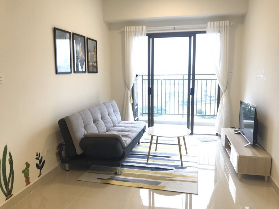 Cho Thuê Chung Cư The Sun Avenue Giá 14 Triệu - 51m2 Tầng Cao View Đẹp